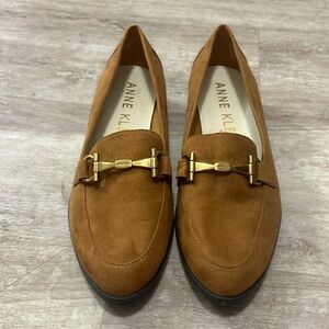 Anne Klein Brown Loafers Sz 8